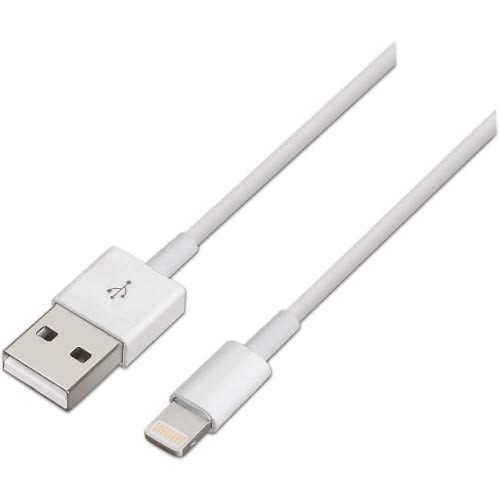 Lightning To Usb 2.0 Cable - 1 M, For Apple Iphone/ipad/ipod - White