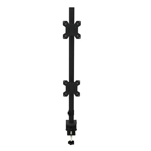Adjustable Computer TV Vertical Dual Monitor Mount Stand