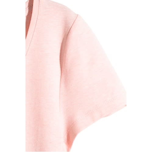 Scoop Neck T-shirt- Pink