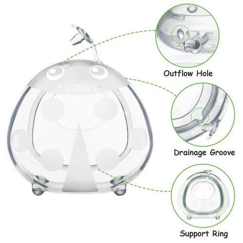 Ladybug Silicone Milk Collector