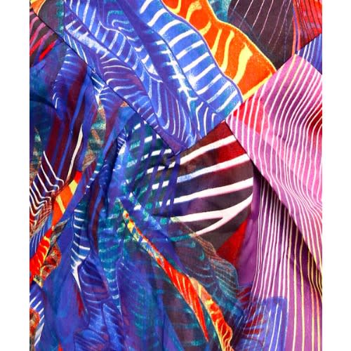 Bandeau Tube Mini Dress - Multi