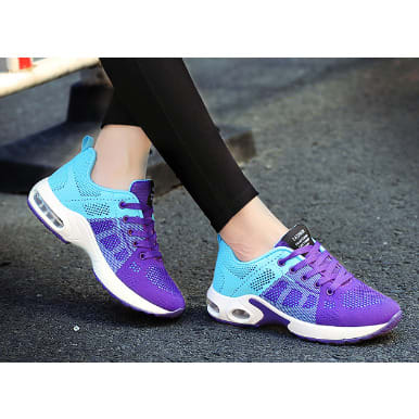 Unisex Sports Sneakers - Blue Purple