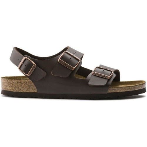 Deewai Brown Genuine Italian Leather Birkenstock Sandal