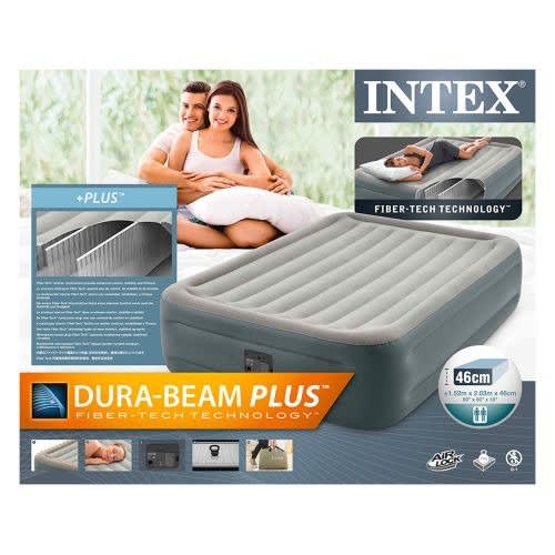 Inflatable Queen Sized Airbed With In-Built Electric Pump