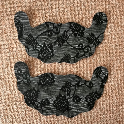 1 Pair Of Breast Tape Lift Up Bra - Black