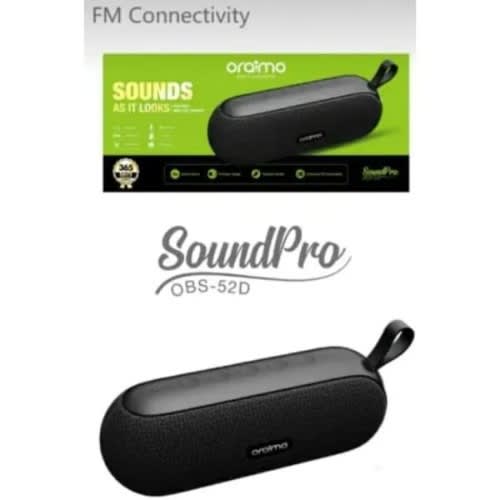 Obs-52d Bluetooth Speaker - 2000mAh -black