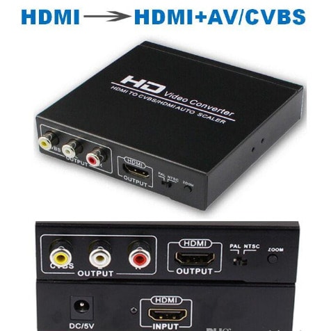 Hdmi To Hdmi And Av Converter Scaler