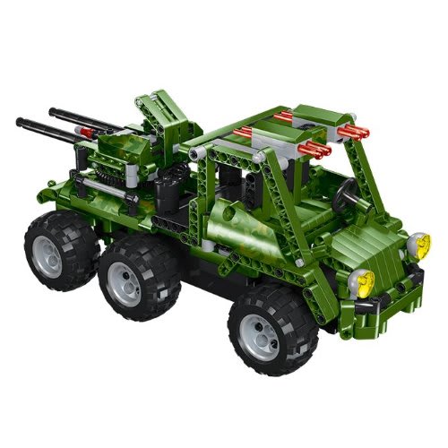 Educational Building Blocks Remote Control Car- 587 Pcs - 2 In 1