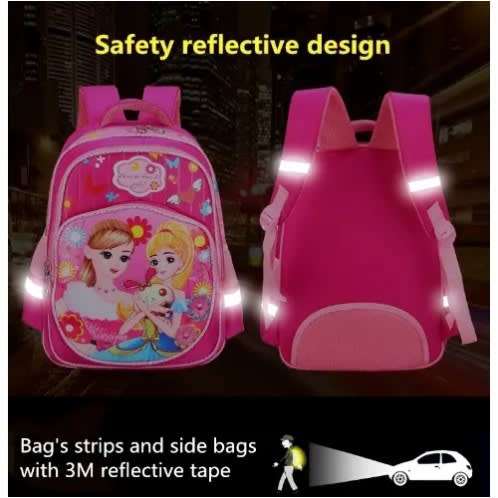 Classic Princess Elegance Character Smart Schoolbag Backpack