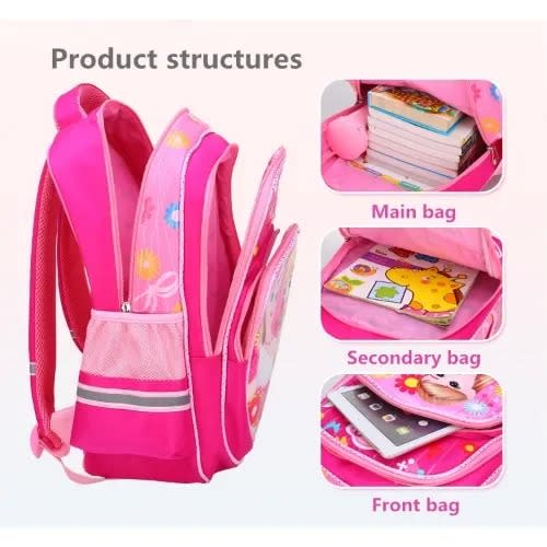 Classic Princess Elegance Character Smart Schoolbag Backpack