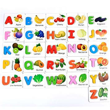 Toddler Letter Matching Card