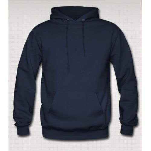 Unisex Plain Hoodie- Navy Blue