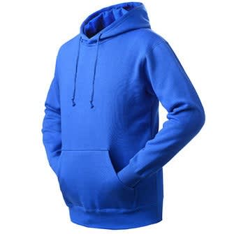 Royal Blue Plain Hoodie