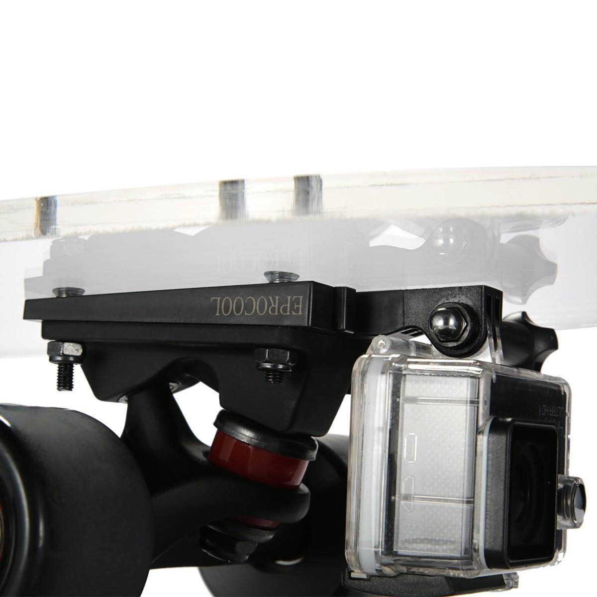 Skateboard Camera Risers & Secret Stash Drawer Block Risers Black