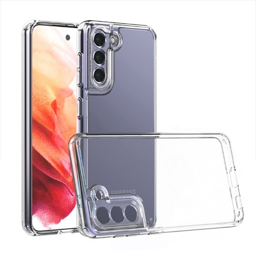 Clear Hard Back Case For Samsung Galaxy S21 FE