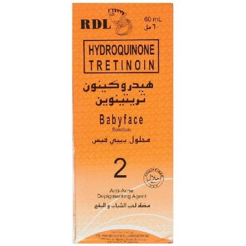 Hydroquinone Tretinoin Babyface Solution 60ml