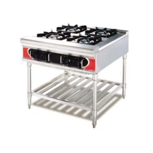 Gas Industrial Cooker - 4 Burners