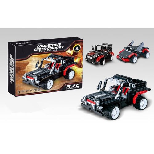 3 In 1 Educational Cross Country Blocks Car - 503 Pieces