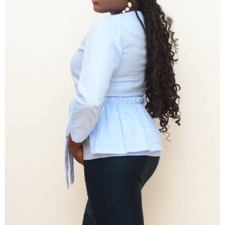Soft Ruffle Shirt Jacket