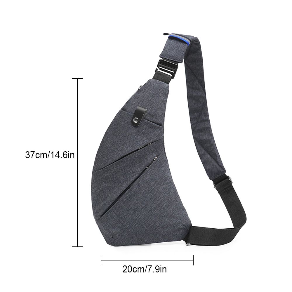 Waterproof Sling Bag Ultra Light Crossbody Pack With