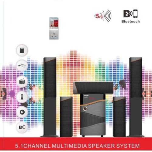 5.1ch High Bass Speaker System + Free Surge