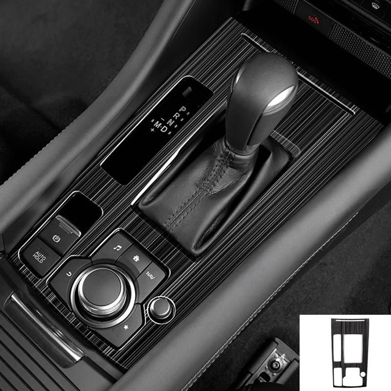 Interior Car Window Lift Switch Control Panel Frame Cover Trim Bezel For Mazda 6 Mazda6   Door Armrest Panel Frame