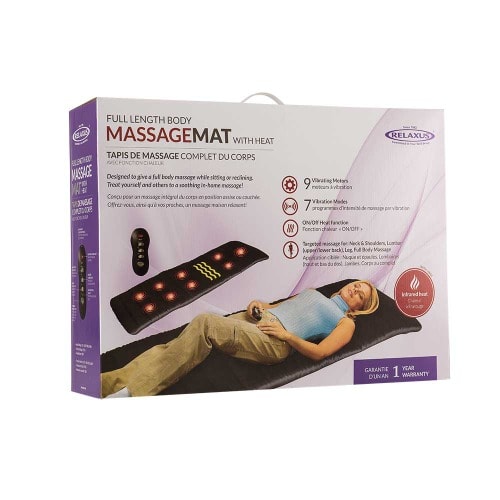 Full Body Vibration Massage Mat With Heat