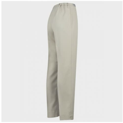 Ladies Comfort Fit Smart Trouser - Stone