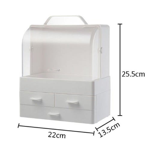 3 Layer Transparent Makeup Box