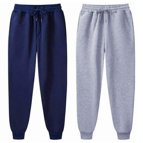 2in1 Joggers For Men-blue And Grey