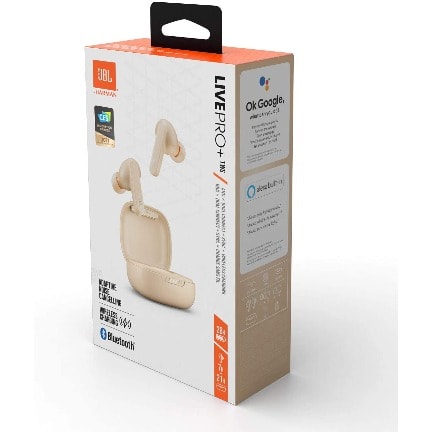 Live Pro+ Tws - True Wireless In-ear Noise Cancelling Bluetooth Headphones - Beige