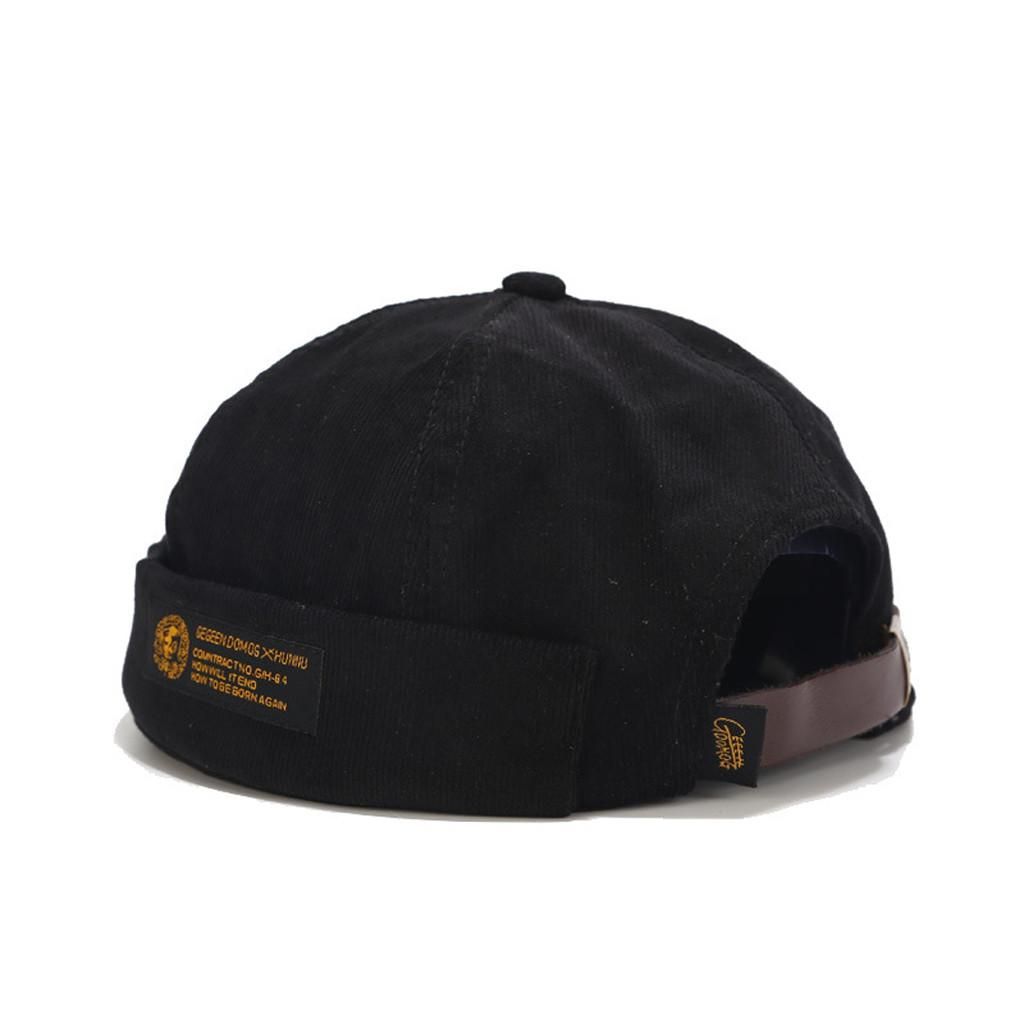 Men And Women Corduroy Easy Matching Sailor Hat Hat Cap Look I Made A Hat Cap for Girls