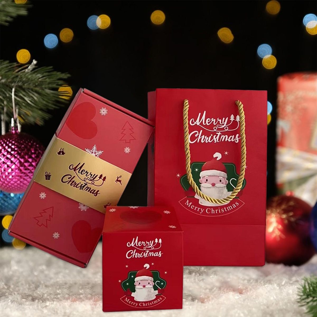 High-quality Cardboard Gift Box Surprise Bounce Gift Box for Gifting Red