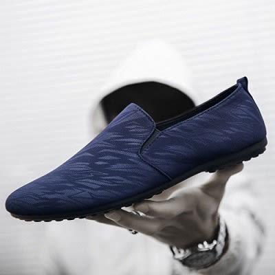 Men Retro Lazy Casual Peas Shoes