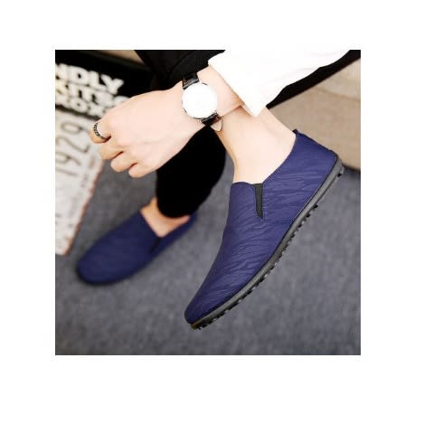 Men Retro Lazy Casual Peas Shoes