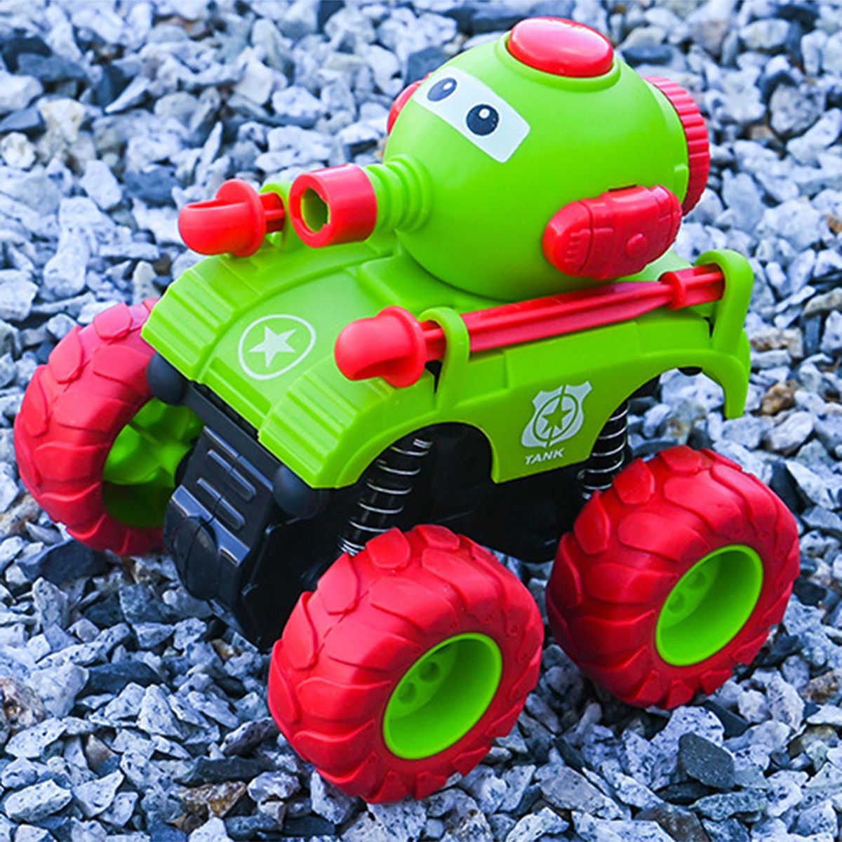 Toy Tank Unisex Babies Tank Green