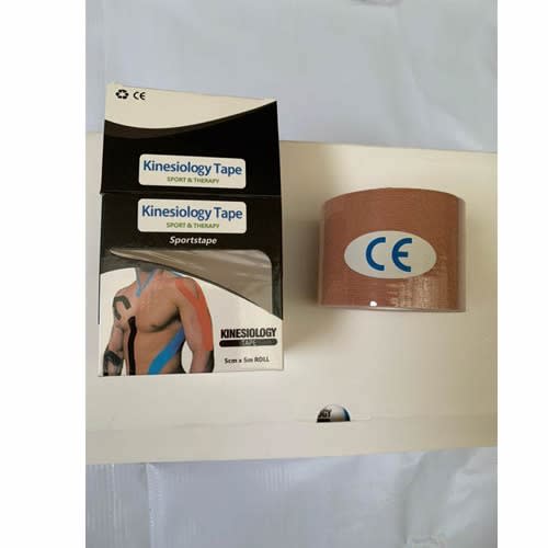 Rehabilitation Plaster Tape For Muscle Pain And Sports Injuries Brown