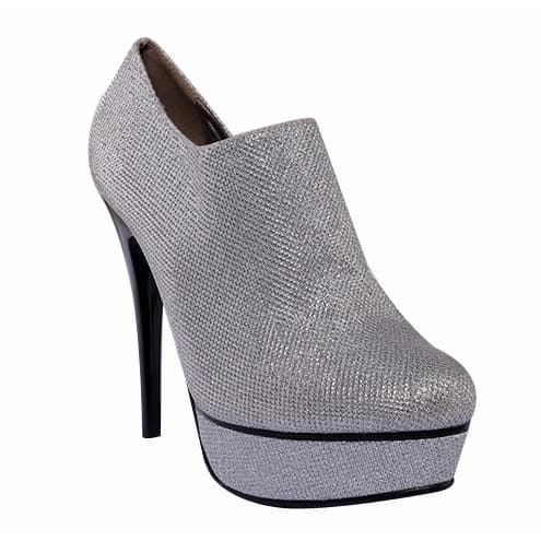 Belle Woman Ankle Boot Zipper Heels