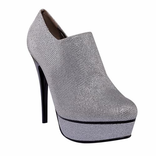 Belle Woman Ankle Boot Zipper Heels