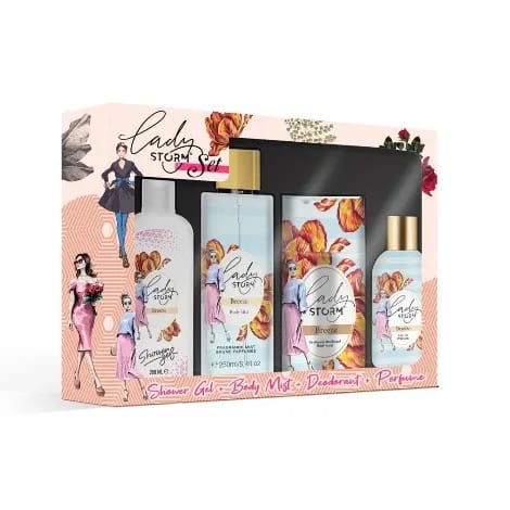 Lady Storm Gift Set -4 In 1