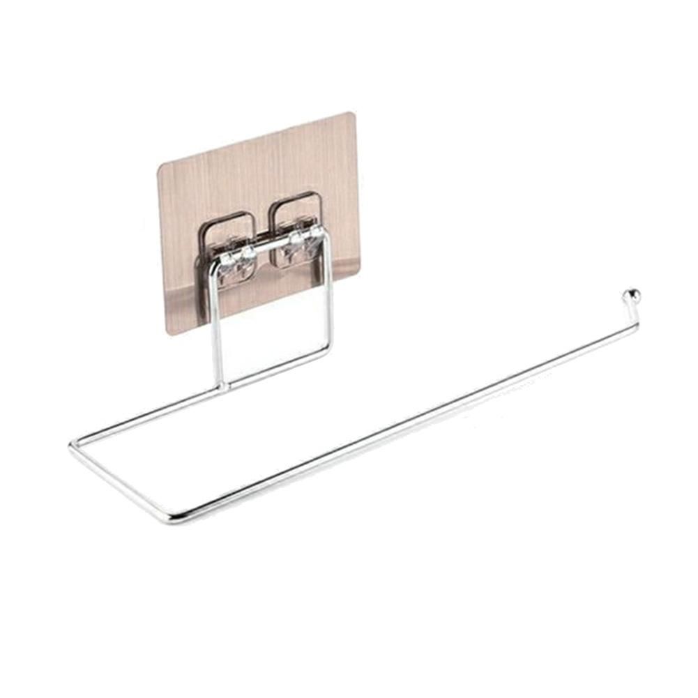 Stainless Steel Towel Rack Kitchen Toilet Roll Paper Holder