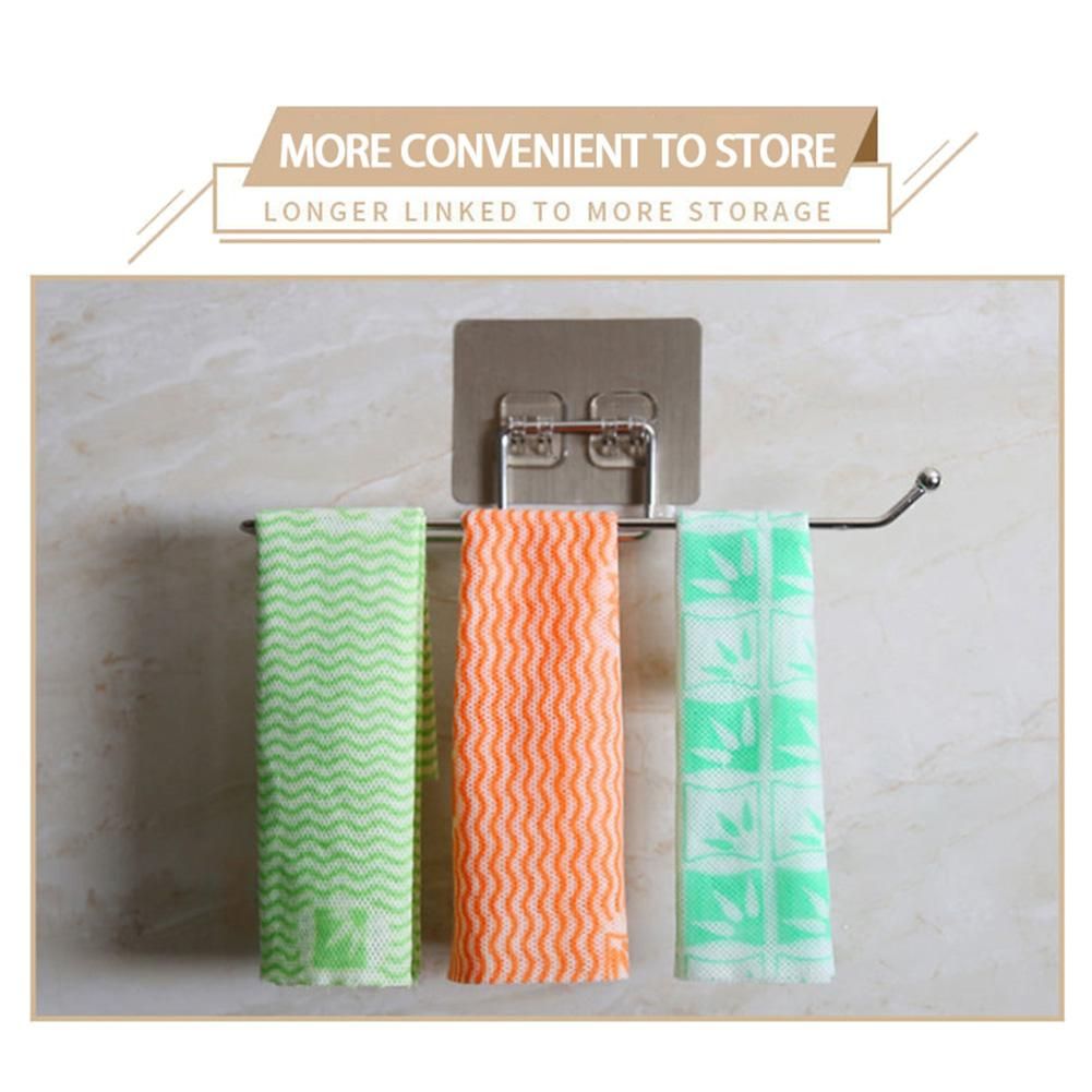 Stainless Steel Towel Rack Kitchen Toilet Roll Paper Holder