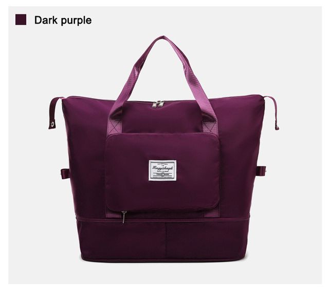 Large Capacity Folding Travel Bag Waterproof Tote Handbag