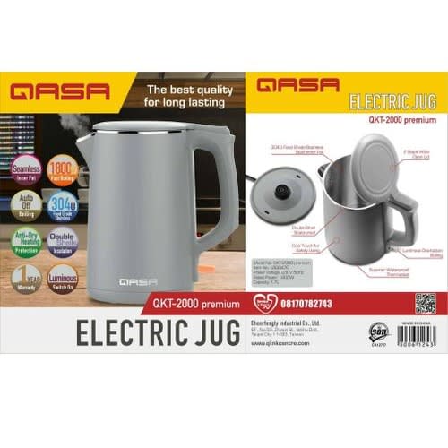 Plastic Electric Jug - Qkt-2000 - 1.7L