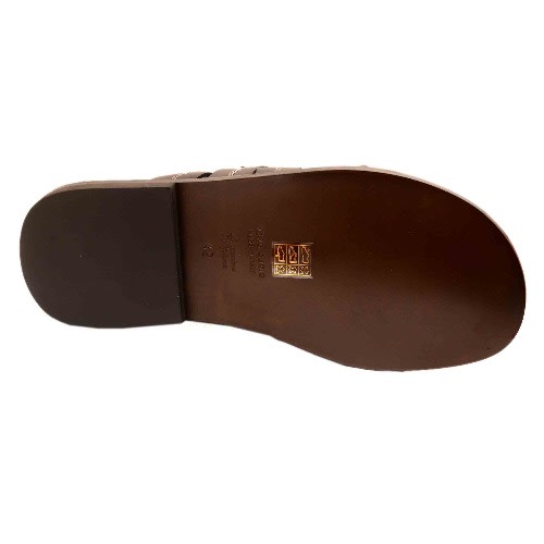 Black And Grey Skin Slippers