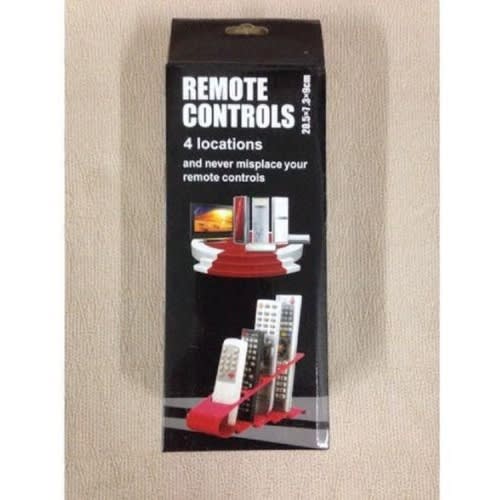 Remote Controls Holder 4 Locations - White