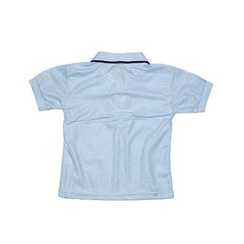 Plain Colored Polo Top- Sky Light