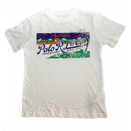 Graphic Signature T-shirt-Ivory