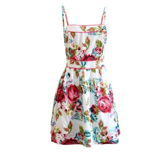 Detachable Spaghetti Hand Dress - Multicolor