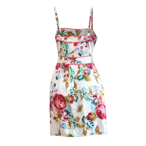 Detachable Spaghetti Hand Dress - Multicolor